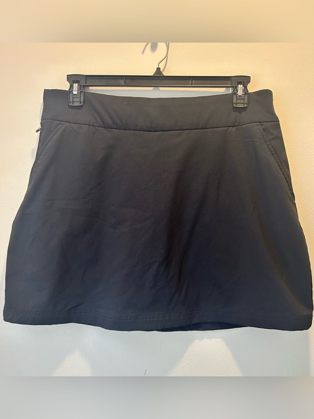 Columbia Black Active Mini Skort with Side Pockets